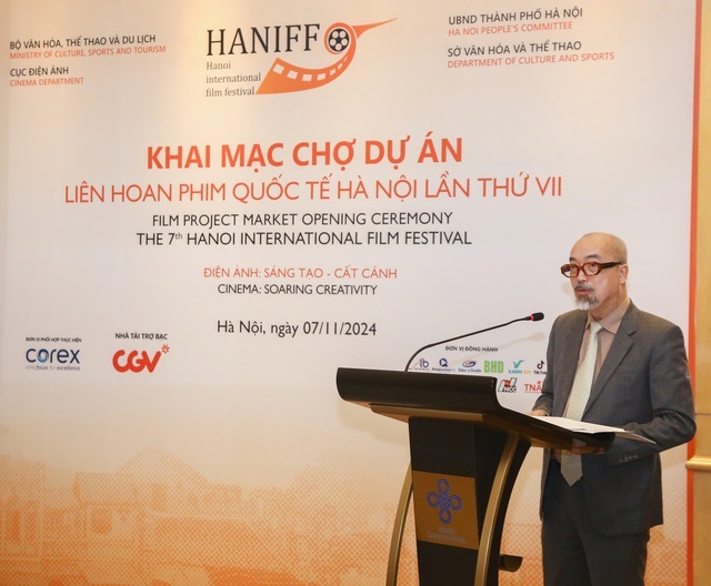 Cục Trưởng Cục Điện ảnh Vi Kiến Thành Phát Biểu Khai Mạc Chợ Dự án